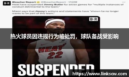 热火球员因违规行为被处罚，球队备战受影响